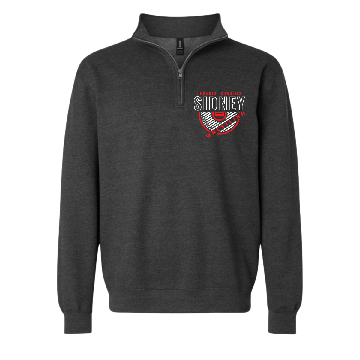 Sidney Wrestling Gildan Unisex Heavy Blend Quarter-Zip Sweatshirt