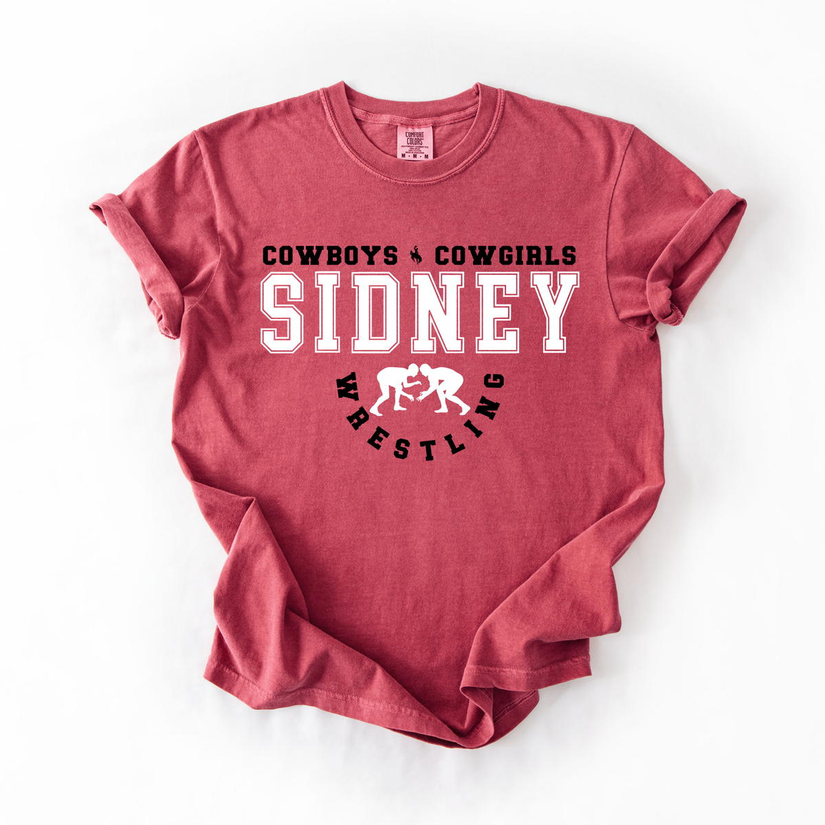Sidney Wrestling Unisex Comfort Colors T-Shirt