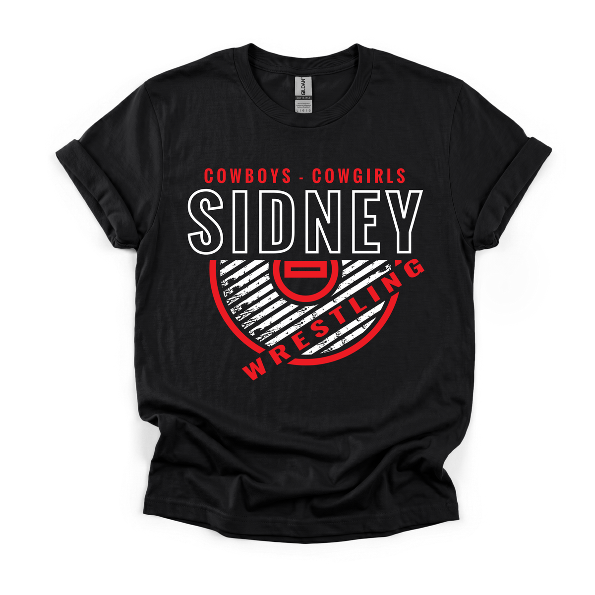 Sidney Wrestling Gildan Softstyle Unisex T-Shirt
