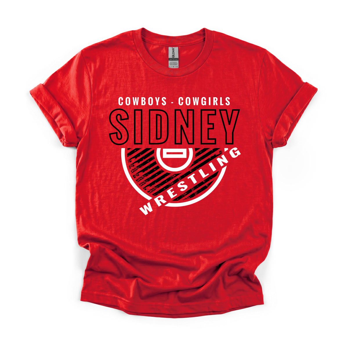 Sidney Wrestling Gildan Softstyle Unisex T-Shirt