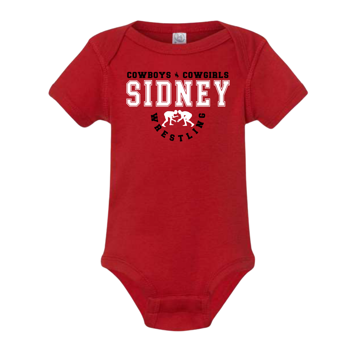 Sidney Wrestling Rabbit Skins Onesie