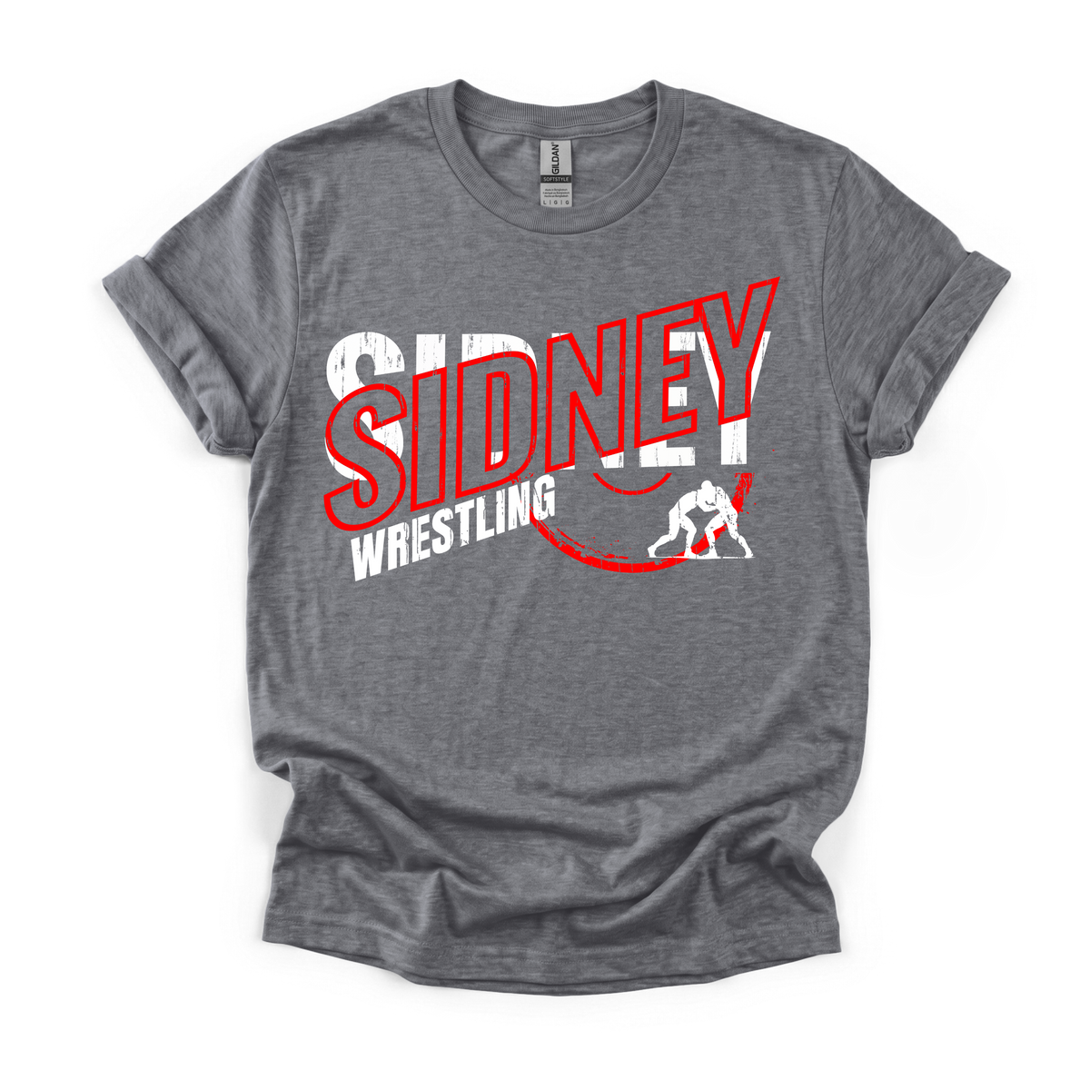 Sidney Wrestling Gildan Softstyle Unisex T-Shirt