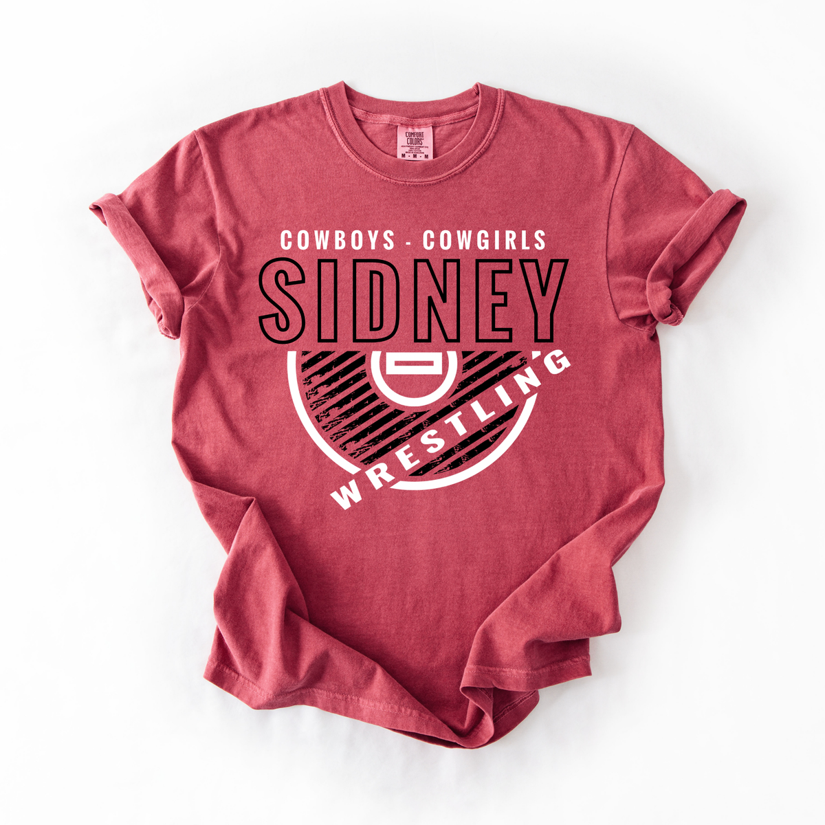 Sidney Wrestling Unisex Comfort Colors T-Shirt