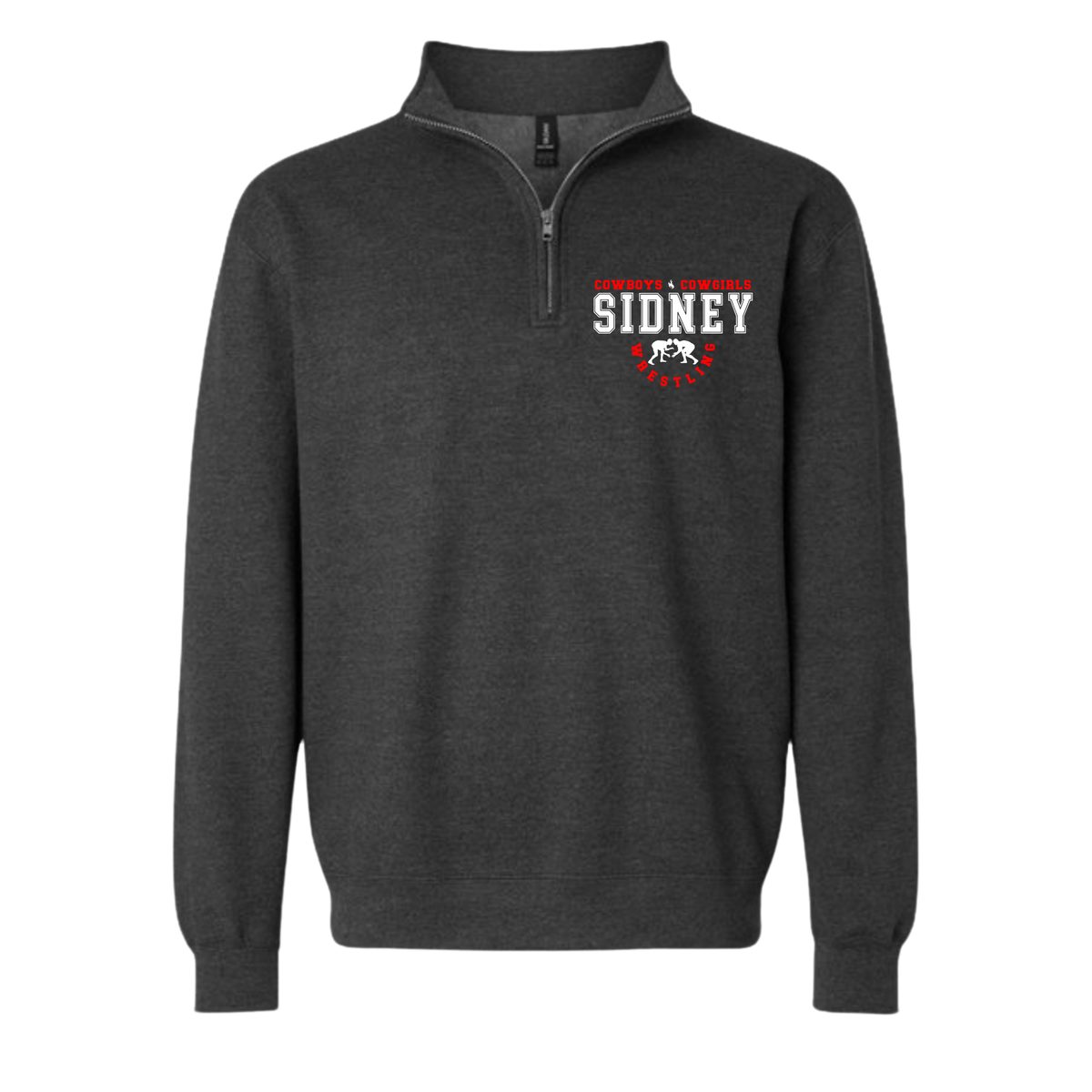 Sidney Wrestling Gildan Unisex Heavy Blend Quarter-Zip Sweatshirt