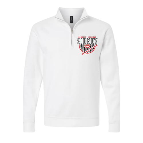 Sidney Wrestling Gildan Unisex Heavy Blend Quarter-Zip Sweatshirt