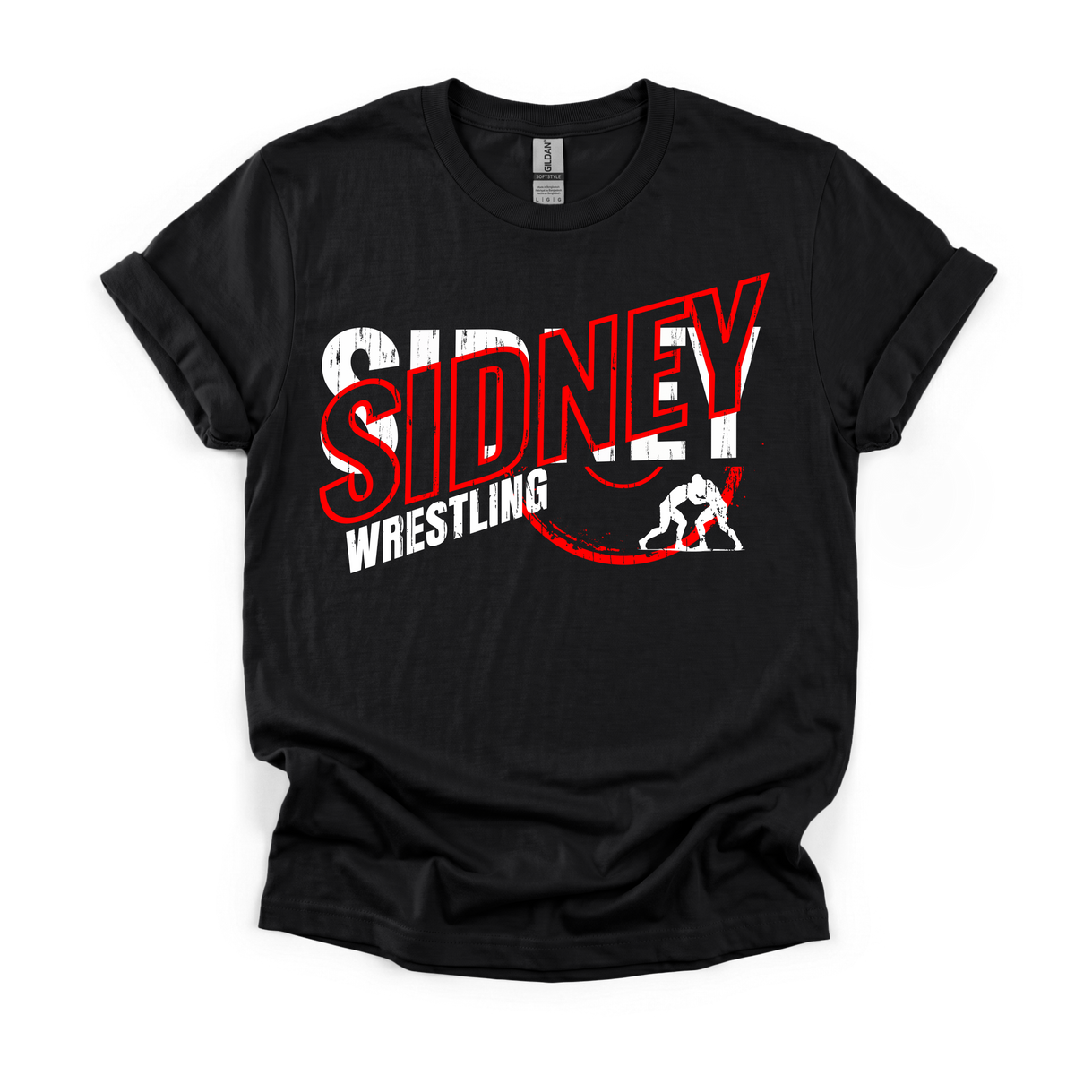 Sidney Wrestling Gildan Softstyle Unisex T-Shirt