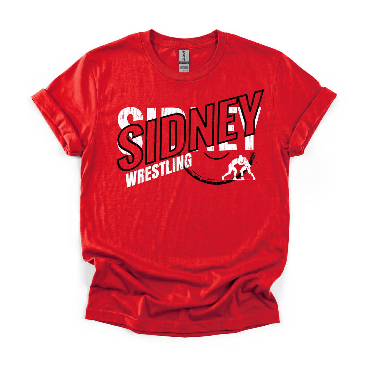 Sidney Wrestling Gildan Softstyle Unisex T-Shirt