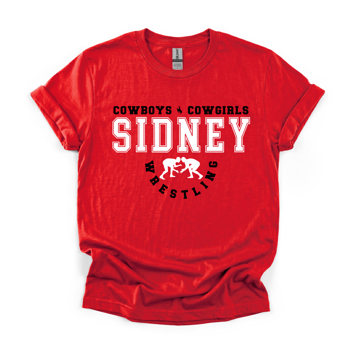 Sidney Wrestling Gildan Softstyle Unisex T-Shirt