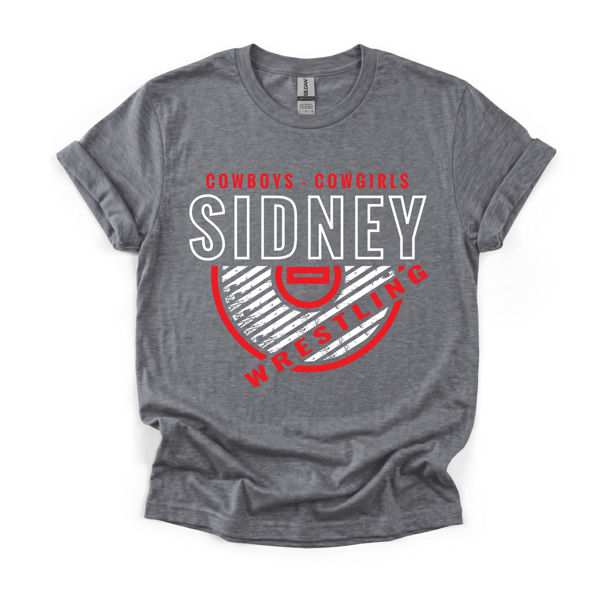 Sidney Wrestling Gildan Softstyle Unisex T-Shirt
