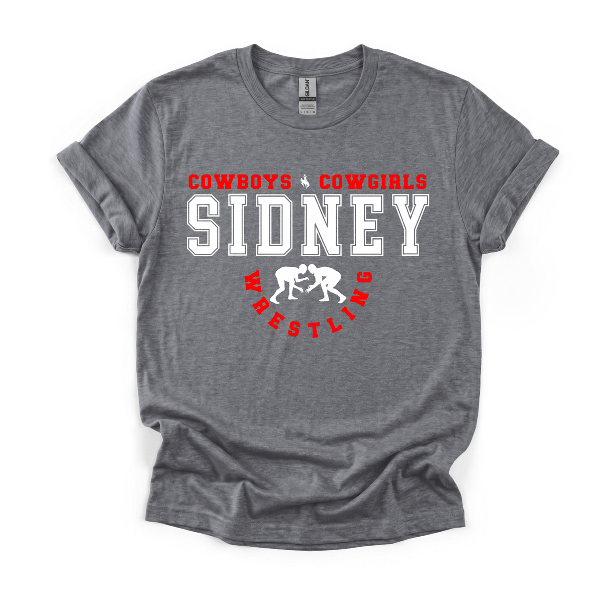 Sidney Wrestling Gildan Softstyle Unisex T-Shirt