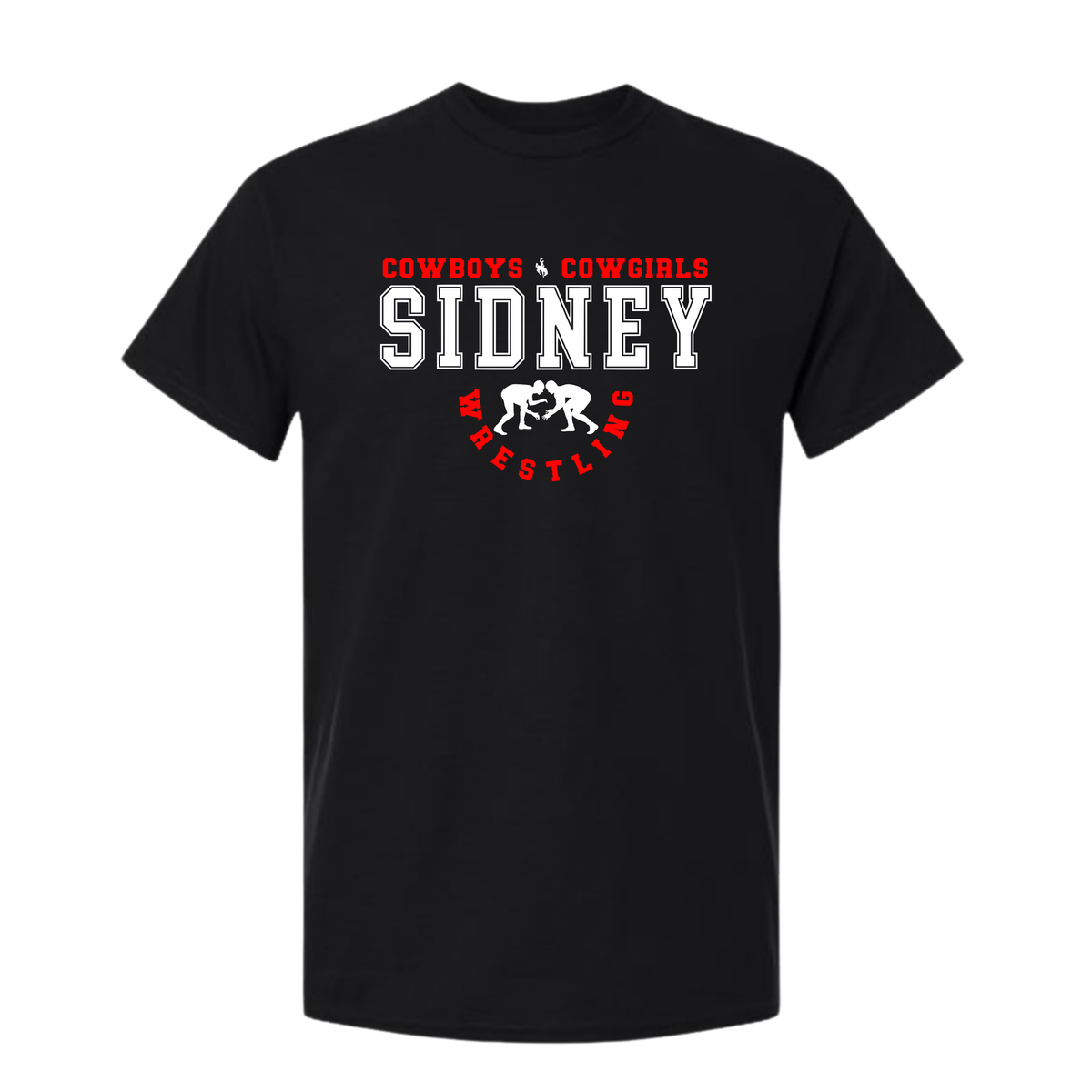 Sidney Wrestling Youth Gildan SoftStyle T-Shirt