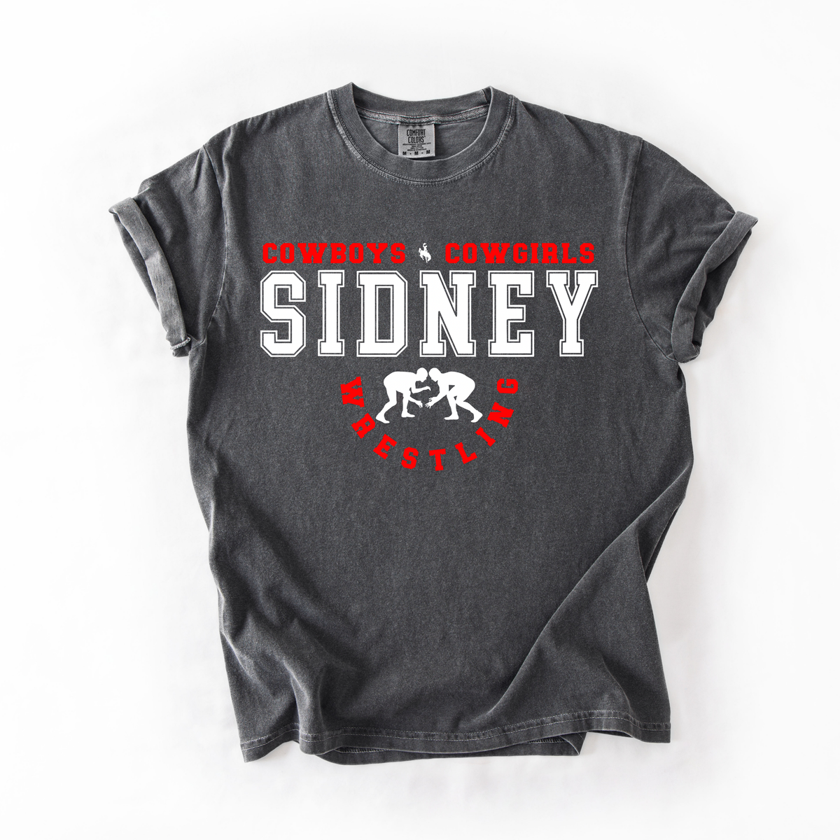Sidney Wrestling Unisex Comfort Colors T-Shirt