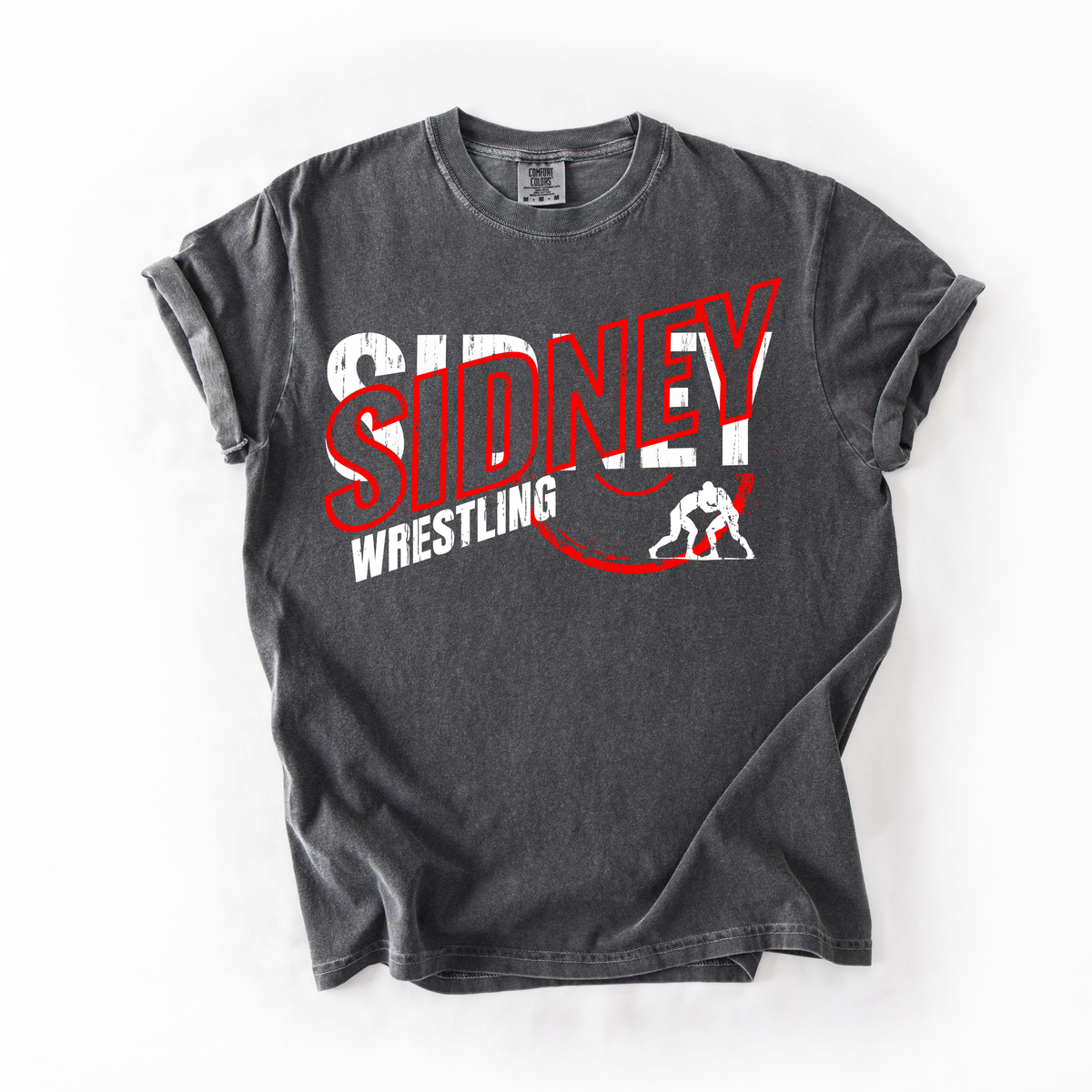Sidney Wrestling Unisex Comfort Colors T-Shirt
