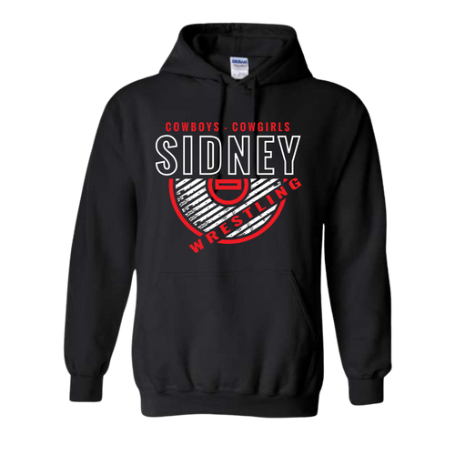 Sidney Wrestling Gildan Unisex Hooded Sweatshirt