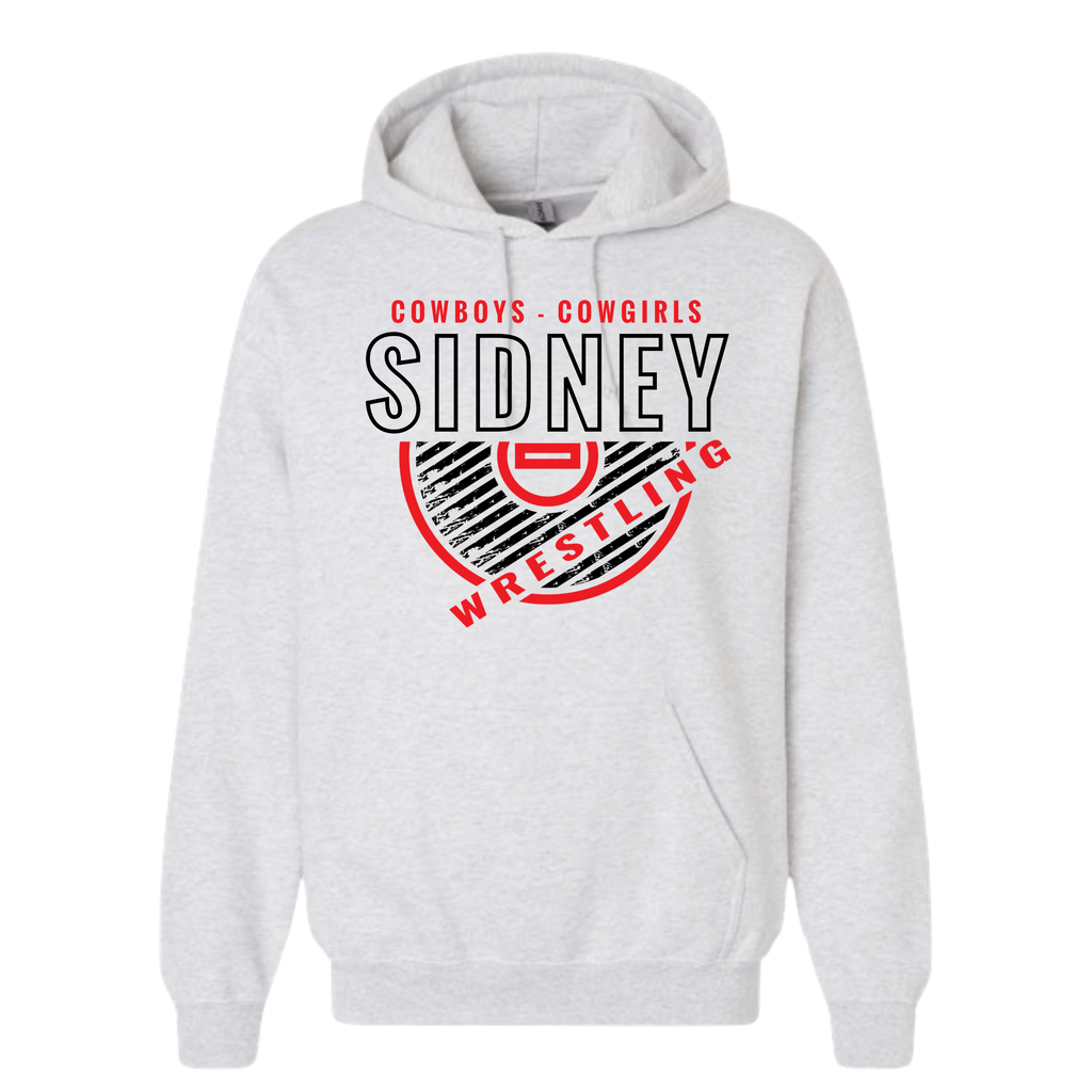 Sidney Wrestling Gildan Unisex Hooded Sweatshirt