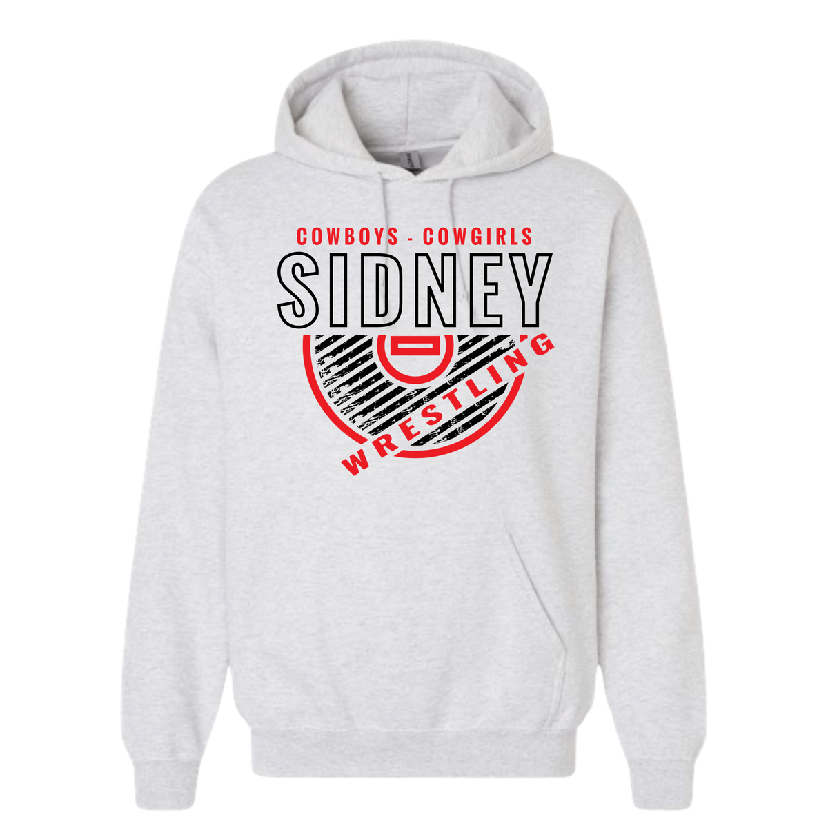 Sidney Wrestling Gildan Unisex Hooded Sweatshirt