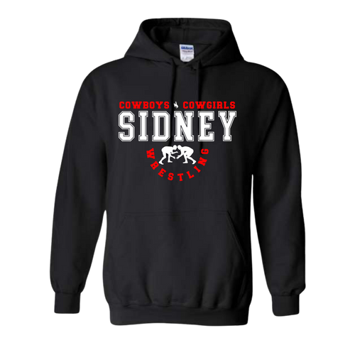 Sidney Wrestling Gildan Unisex Hooded Sweatshirt