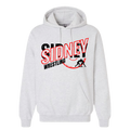 Sidney Wrestling Gildan Unisex Hooded Sweatshirt