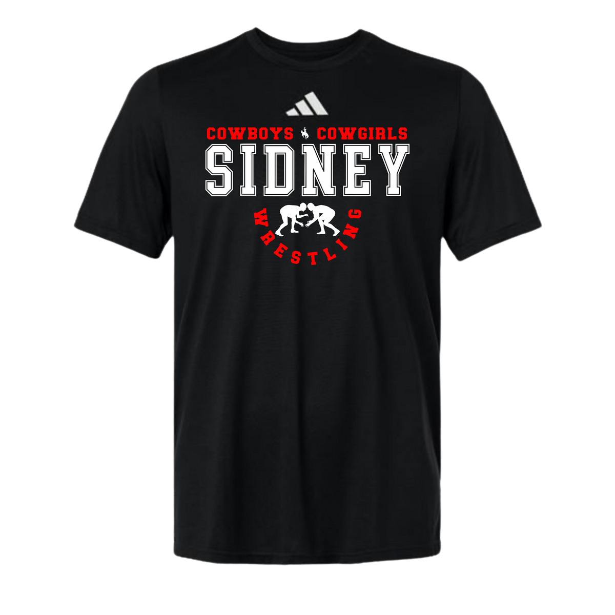 Sidney Wrestling Men’s Adidas Pregame Dry Fit T-Shirt