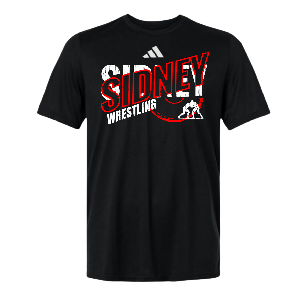 Sidney Wrestling Men’s Adidas Pregame Dry Fit T-Shirt
