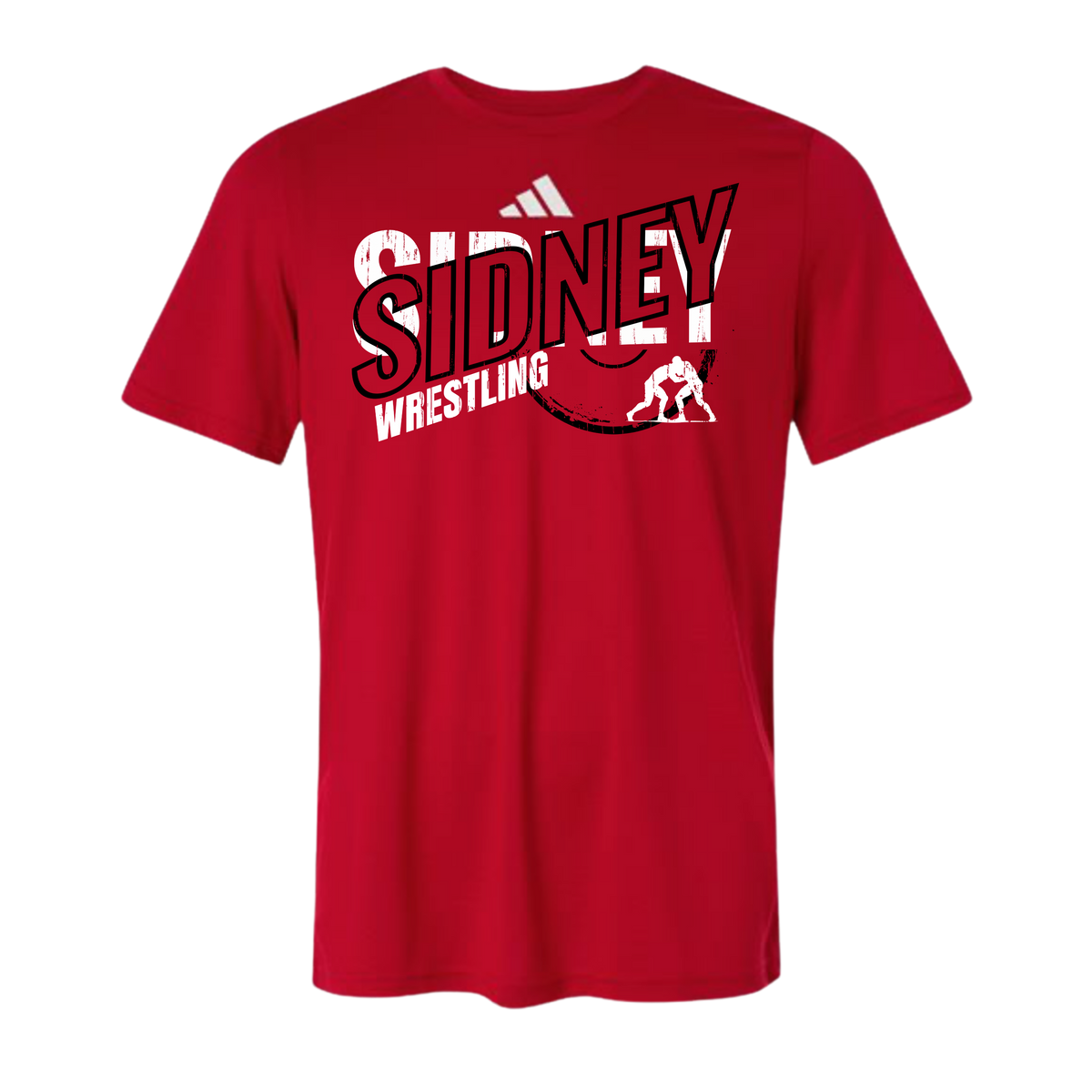Sidney Wrestling Men’s Adidas Pregame Dry Fit T-Shirt