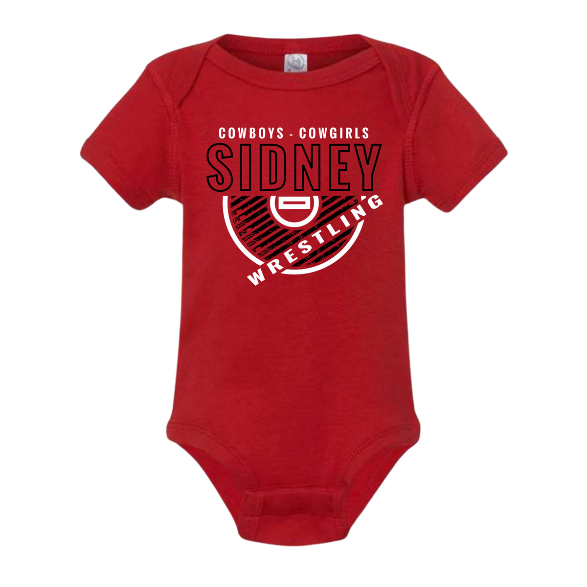 Sidney Wrestling Rabbit Skins Onesie