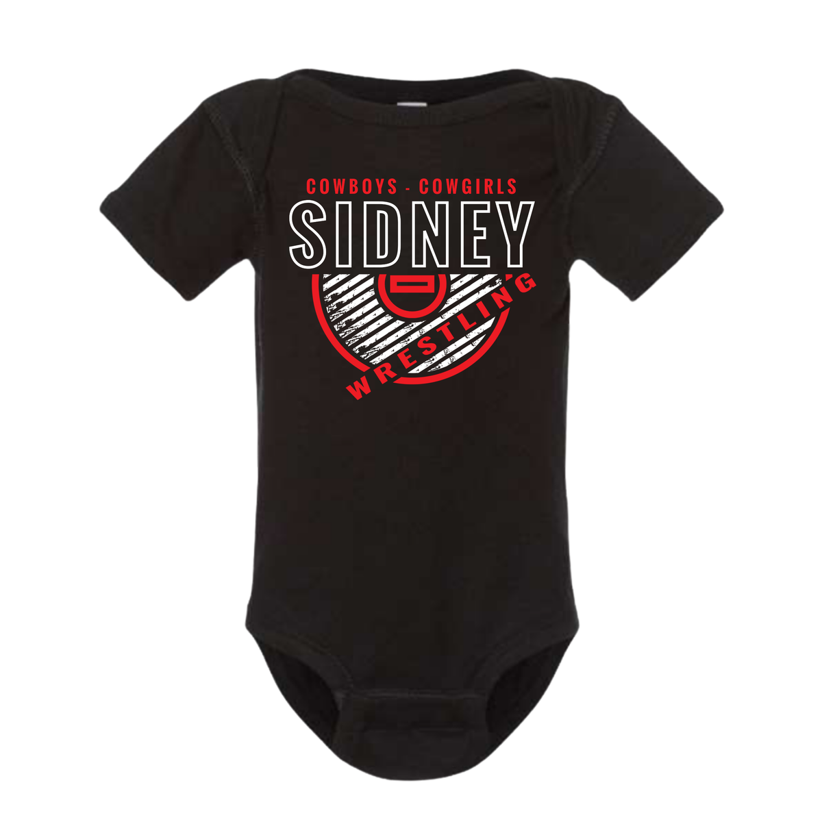 Sidney Wrestling Rabbit Skins Onesie